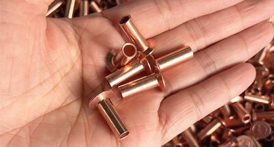 Rivet tembaga dihantar ke Eropah