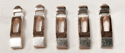 Kenalan perak digunakan untuk pengawal trem